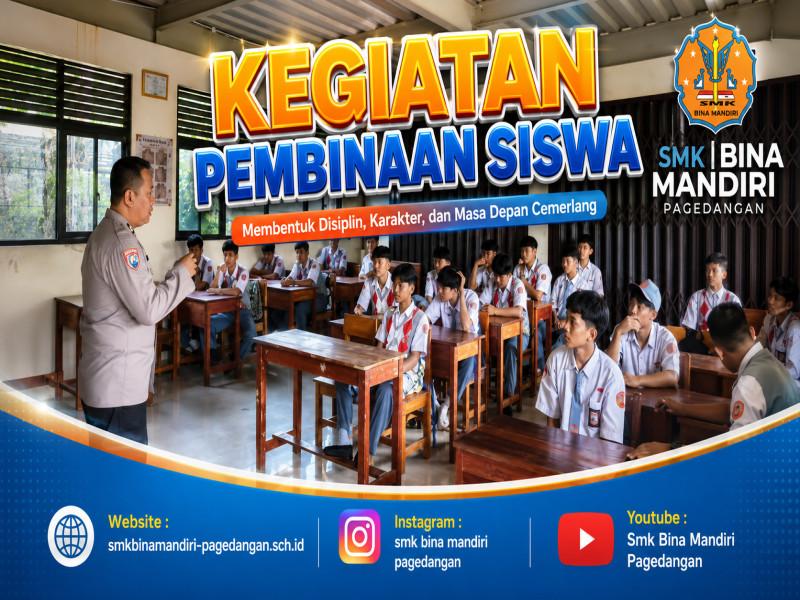 Pembinaan Siswa Bersama Bhabinkamtibmas Pagedangan